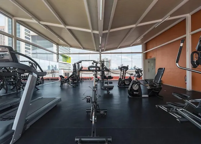 Nice And Comfortable Suite With Gym In Polanco