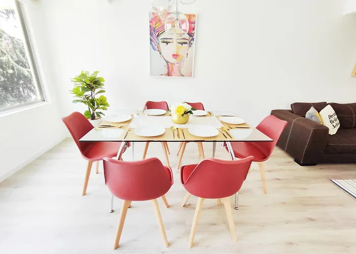 Kahlo Maiahome- Beautiful Apartment Steps From Condesa - 4 Beds - Parking