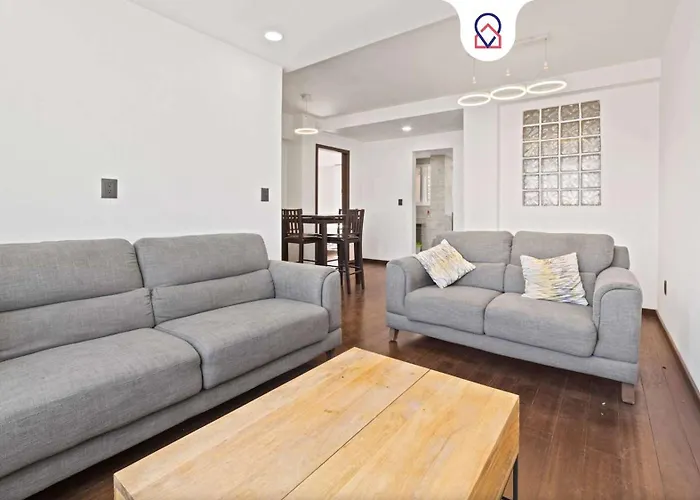 Spacious Apartment With 2 Bedrooms In Cdmx