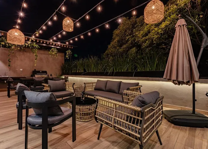 Two Condesa Units With Rooftop Near Parque Mexico