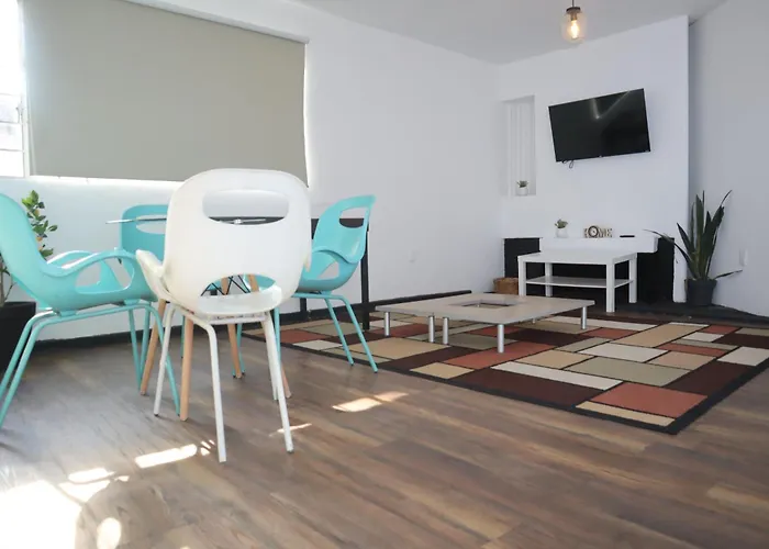 Moderno Departamento En Anzures