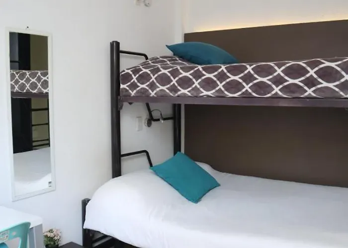 Hermosa Habitacion Con Balcon Cama Mat Y Litera Polanco