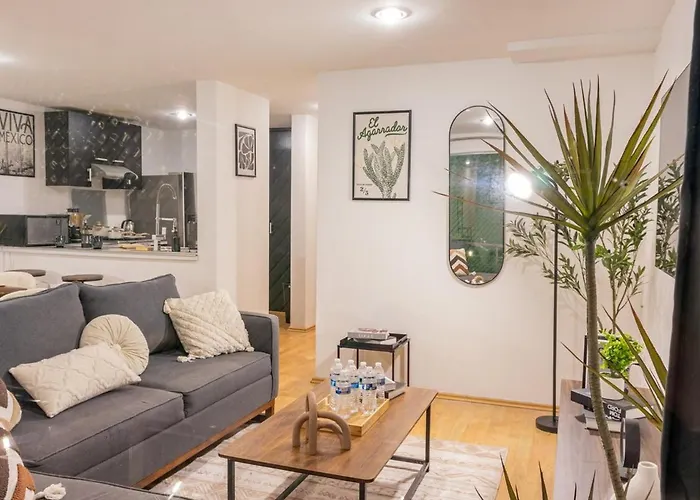 Luxury & Cozy 2Br Duplex In Condesa Heart With Balcony