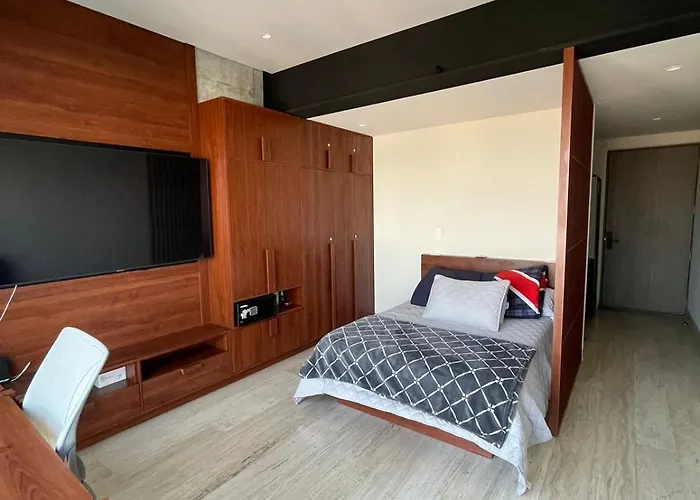 Loft In Anzures With Gym & Coworking Space