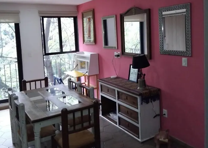 Amplio, Equipado Con Vistas A Jardin En El Corazon Cdmx