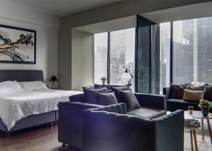 Reforma 284 King Size Suite Swimming Pool, Parking & Kitchen