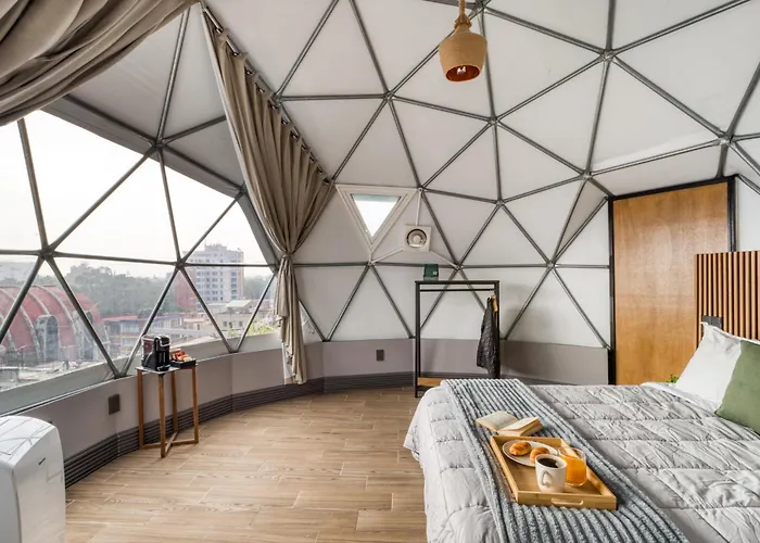 Umbral Sky Domes In Roma Norte
