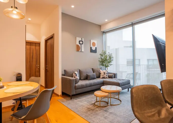 Stylish Ph In Condesa With Pool Gym And Coworking