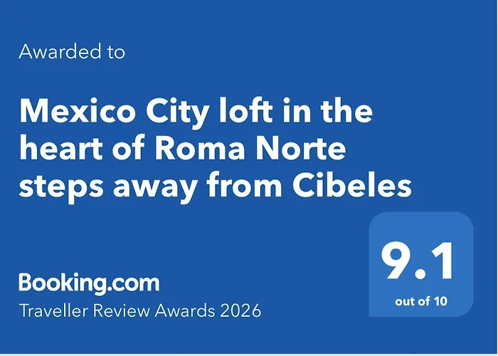Mexico City Loft In The Heart Of Roma Norte Steps Away From Cibeles
