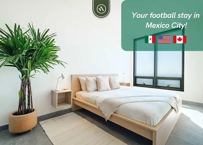 Luxurious 1Br Condo Near Reforma - Pool - Gym