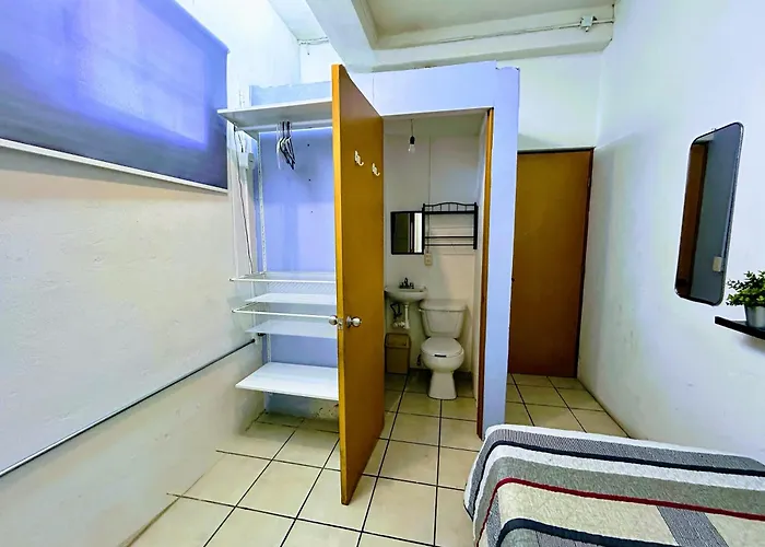 Habitacion Con Bano Privado Para 1 Persona Cerca Del Estadio Azteca-Banorte