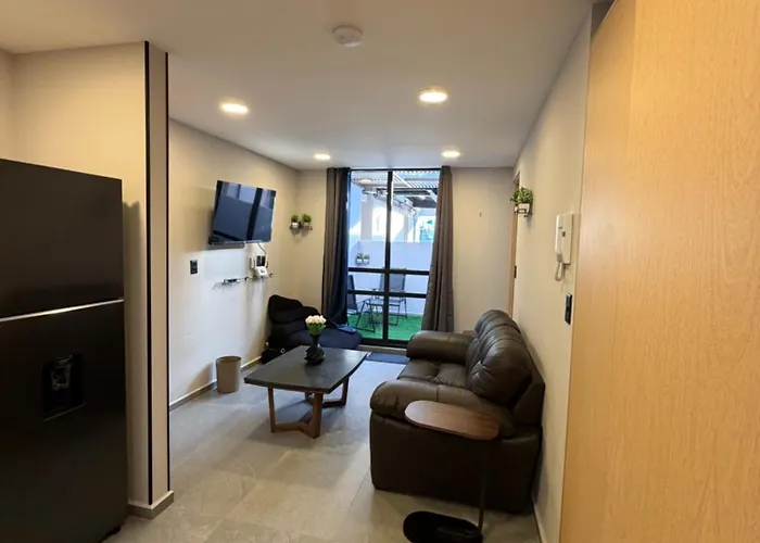 Juárez, one bedroom apartament, city view, full equipment