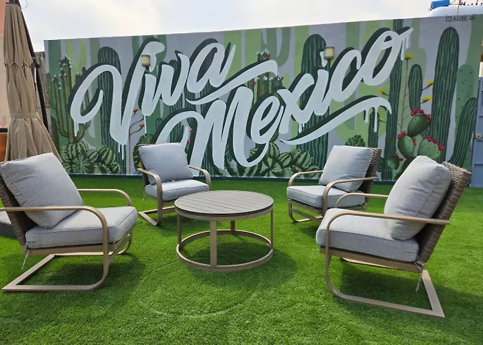 Private Rooftop By Reforma Ave 2Br Parking