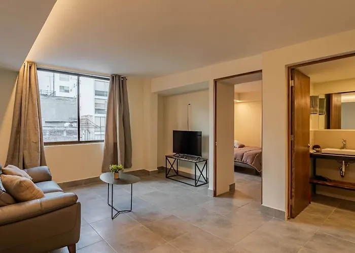 Charming Condo With Rooftop In Roma Norte