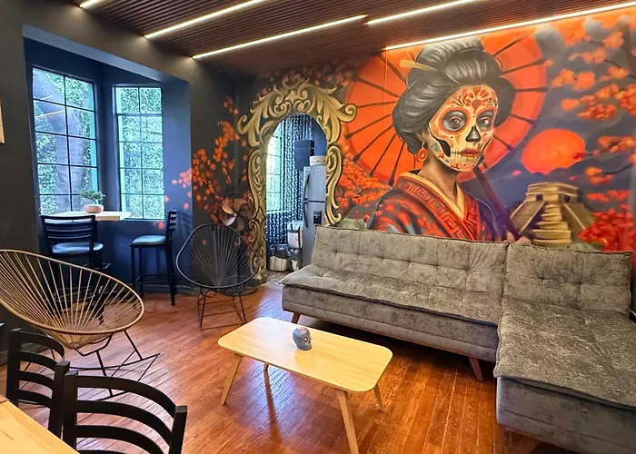 Loft Moderno En Roma Sur, Cerca De Cafes Y Metro