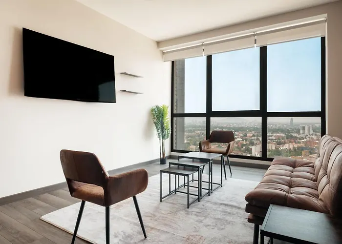 1Br Condo In Polanco - Pool - Coworking - Cityview
