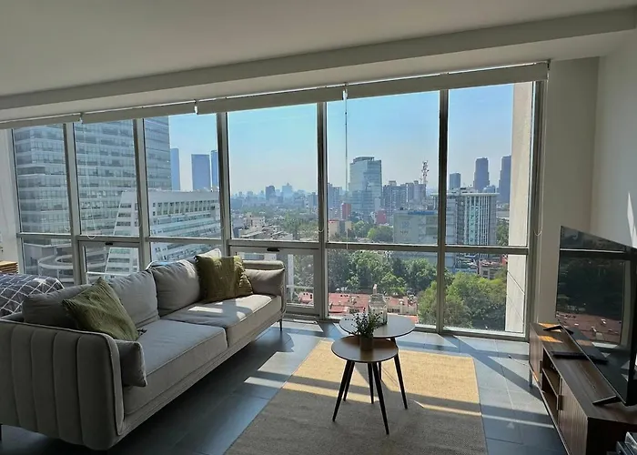High-Rise Loft In Anahuac, Near Polanco
