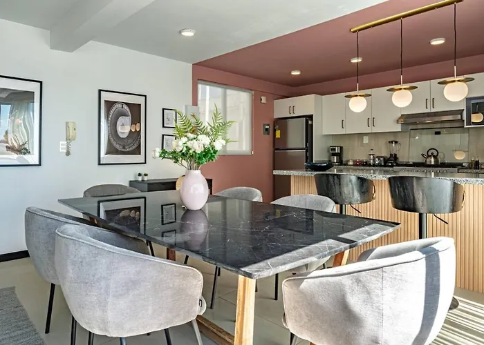 4Br Residence For 10 Terrace Living In Roma Norte