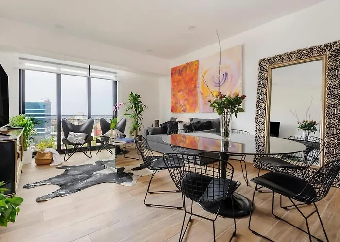 Stunning High-Rise Panoramic Apartment Polanco 3Bd
