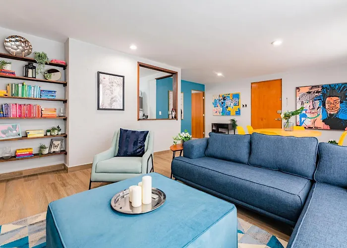 New Exciting Roma Condo Parque Mexico 550M Walk