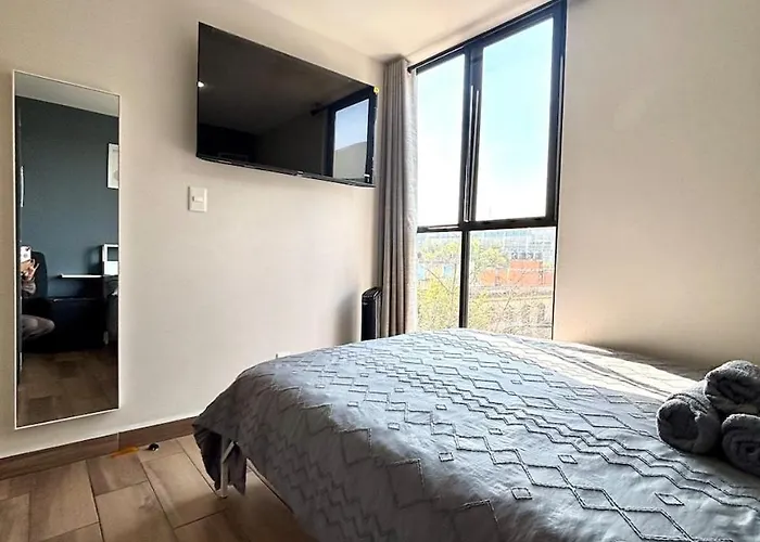 Habitación privada en departamento compartido centro de la cuidad de México CDMX Buenavista, cerca de reforma revolución zocalo