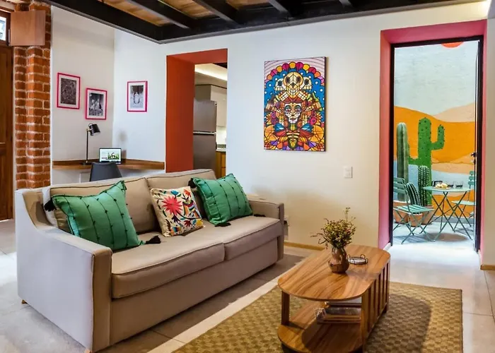 Stylish Loft In Central Mexico City