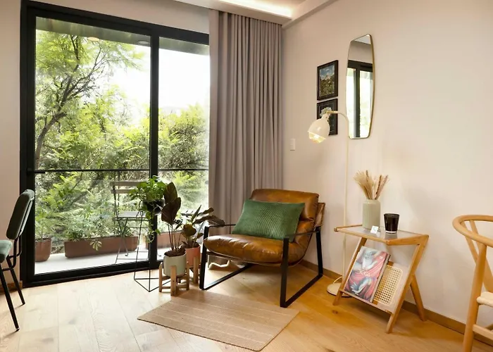 Stylish Loft W Balcony In The Heart Of Roma Norte