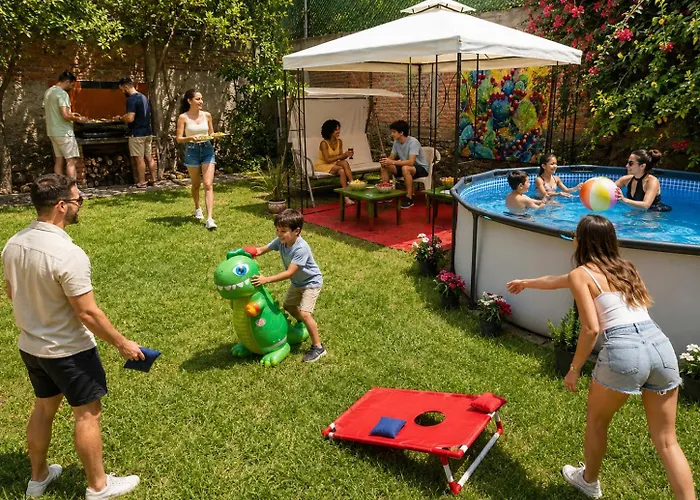 Casa Mexicanissima 4Br, 4 To 12 Guests Coyoacan, Familias, Grupos