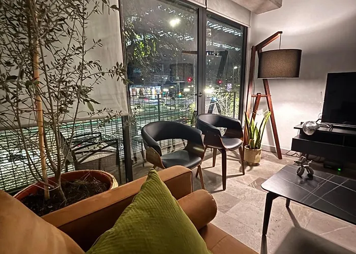 Departamento Av Reforma - Roma Norte - Balcón Parking Rooftop
