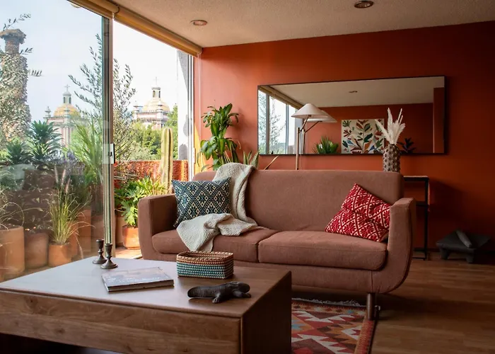 Charming 2Br In Bright Top Floor In La Condesa.