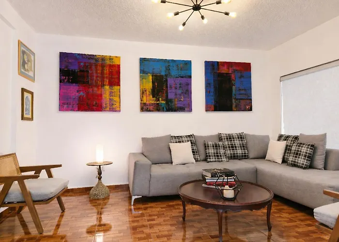Amplia Casa En Condesa Ideal Para Grupos Con 4 Recamaras Y Terraza