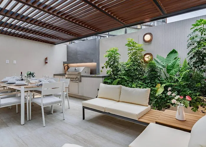 Condesa Garden House And Rooftop Avenida Nuevo Leon