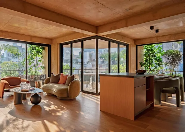 Stylish Apartment With Balcony Steps From Cafe