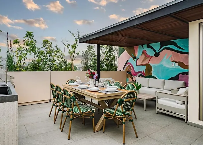 Condesa Penthouse With Rooftop Terrace And Bbq