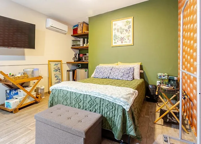 Studio And Private Terrace With Ac