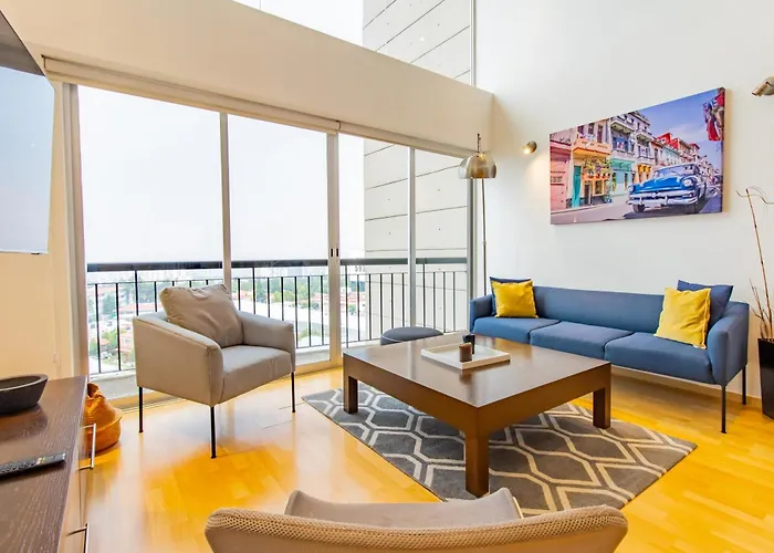 Capitalia Santa Fe Duplex Gym & City View