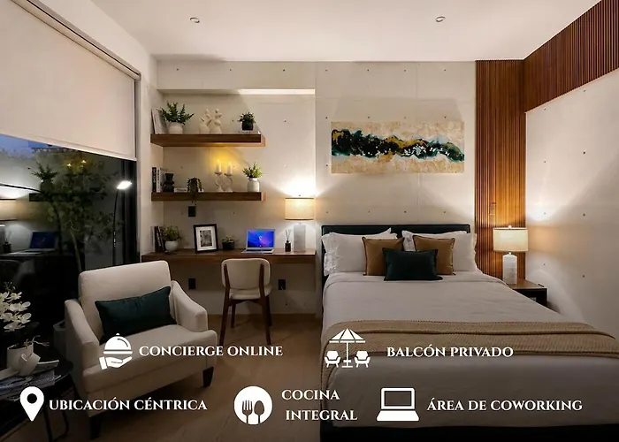 Cabo Roma Loft, Balcony, Coworking Area