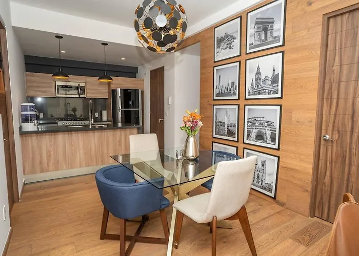 Modern 2 Bedroom Apartment With Gym & Pool In Roma Norte